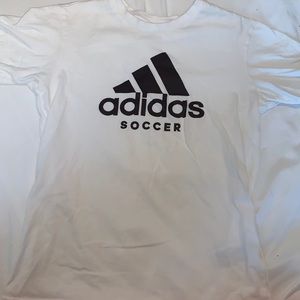 Adidas white t shirt